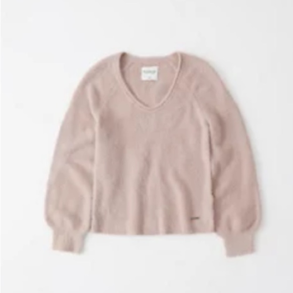 Abercrombie - Eyelash V-neck sweater